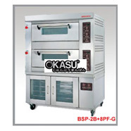 Lò nướng gas Berjaya BSP - 2B + 8PF - G