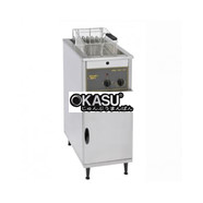 Bếp chiên nhúng đơn dùng điện Roller Grill RF14S8 14L Floor Standing