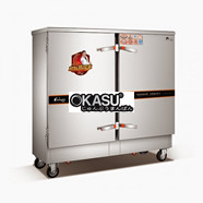 TỦ NẤU CƠM CÔNG NGHIỆP  BẰNG ĐIỆN 20 KHAY 