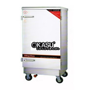 Tủ nấu cơm công nghiệp bằng Gas 8 khay