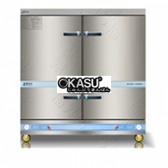 Tủ nấu cơm công nghiệp bằng Gas 24 khay