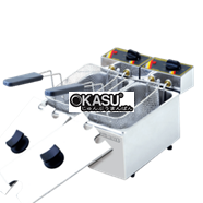 Bếp chiên nhúng đôi dùng điện BERJAYA DDF11D6