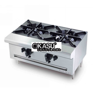 Bếp âu 2 họng dùng gas để bàn BERJAYA OB2S