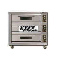 Lò nướng 3 tầng 9 khay Berjaya BJY-G270-3BD dùng gas