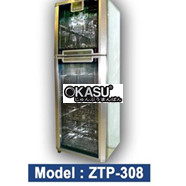 Tủ sấy bát Okasu ZTP308 -12 kính hoa/gương