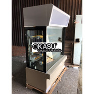Tủ trưng bày bánh kem 5 tầng có hộp đèn OKASU OKA-1500HD