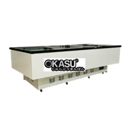 Tủ hải sản đáy phẳng OKASU HD-1600S