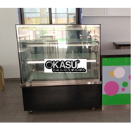 Tủ trưng bày bánh kem lạnh kính vuông BERJAYA RCS18SB13-2FB