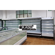 Tủ trưng bày siêu thị OKASU NW-SCM89SS