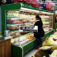 Tủ trưng bày và bảo quan hoa quả OKASU OKS-BX5S