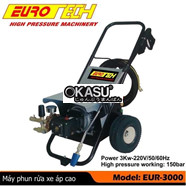 Máy phun áp lực rửa xe 3KW -150 Bar