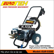 Máy rửa xe cao áp 5,5KW EUROTECH ITALY