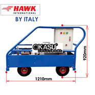 Máy phun rửa công nghiệp 22KW/500bar