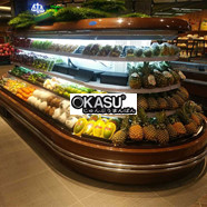 Tủ trưng bày siêu thị OKASU HLF375AM38159