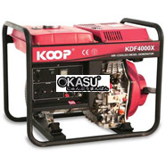 Máy Phát Điện Chạy Dầu 3Kw Koop KDF4000X