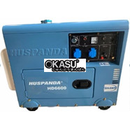 Máy phát điện chạy dầu giảm âm HUSPANDA HD6600