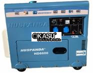 Máy phát điện chạy dầu giảm âm HUSPANDA HD8600