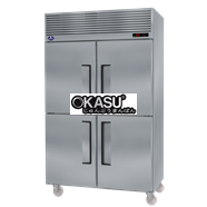 Tủ mát đứng 4 cánh inox SSEISO ARR-1400