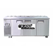 Bàn Salad 1800 3 cánh HAPPYS OKS-1800S-H