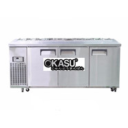 Bàn Salad 1800 3 cánh HAPPYS OKSI-1800S-H