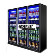 Tủ mát 3 cánh trưng bày siêu thị OKASU ZSG06L3F