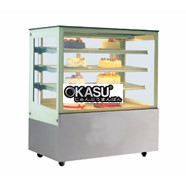 Tủ trưng bày bánh kem 3 kệ OKASU K740V
