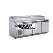 Bàn mát trưng bày pizza 3 cánh OKASU BS23L3F