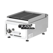 Máy nướng đá lửa dùng gas để bàn Nayati NGCB 4-60 AM