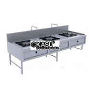 Bếp hầm ba họng đốt TC BH/3H18