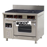 Bếp Âu 2 họng to và 1 họng nhỏ kèm lò nướng CFH-97AS