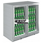 Tủ mát quầy bar 2 cánh kính KLAUS KBC2