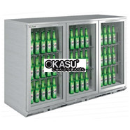 Tủ mát quầy bar 3 cánh kính KLAUS KBC3
