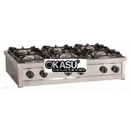 Bếp Âu 6 họng ASBER GRE-1200-24T