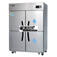 Tủ đông mát inox 4 cánh Lassele LD-1143HRF