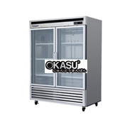 Tủ mát 2 cánh kính Lassele LRB-1471PCG (1245L)