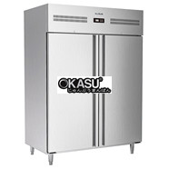 Tủ mát đứng 2 cánh inox Klaus KUC-2FD