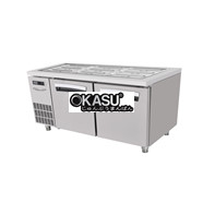 Bàn salad 2 cánh Lassele LSRT-2B-1800