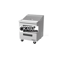 Bàn salad 2 ngăn Lassele LST27-D2