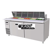 Bàn salad 2 cánh Lassele LHRT-2B-1800