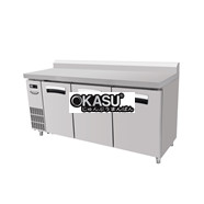 Bàn mát 3 cánh có vách chắn Lassele LWRT-3B-1800