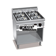 Bếp âu 4 họng đốt dùng Gar Bertos G7F4MPW