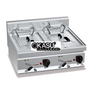 Bếp chiên nhúng đôi Bertos E7F10+8B