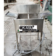 Bếp chiên 50 Lít 2 ngăn 