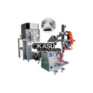 Máy đóng gói trà túi lọc màng nylon túi trong túi ngoài, 6 đầu cân tự động KTS-160-6Z