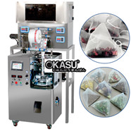 Máy đóng gói trà túi lọc màng nylon 4 đầu cân tự động KTS-160-4