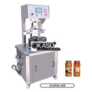 Máy siết nắp chân không 4 hộc dạng xoay bán tự động GCZKXG-30B