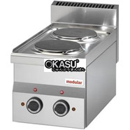 Bếp Âu 2 họng điện Modular FU60-30PCE