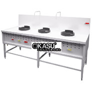 Bếp á 3 họng Gar Kainox GKR3B-75