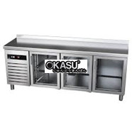 BÀN MÁT INOX ASBER 231 LÍT KÍNH GTP-6-200-30