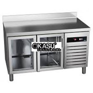 BÀN MÁT INOX ASBER 143 LÍT KÍNH GTP-7-135-20 